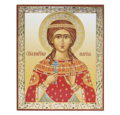 Иконы Марина (Маргарита) Антиохитйская великомученица икона (11 х 13 см, Софрино)