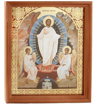 Иконы Воскресение Христово икона  (20 х 24 см, Софрино)