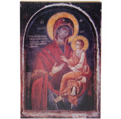 Иконы Скоропослушница икона Божией Матери на дереве (13 х 19 см)