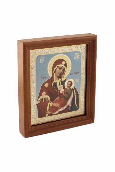 Иконы Утоли моя печали икона Божией Матери под стеклом (13х16 см, Софрино)