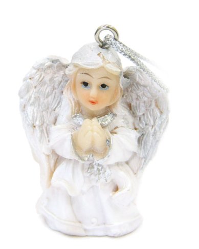 Утварь и подарки Фигурка «Ангел малый» подвесная (в молении, с книгой)