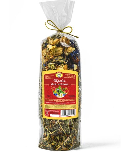 Натуральные товары Травяной чай «Травы для печени», 100 г