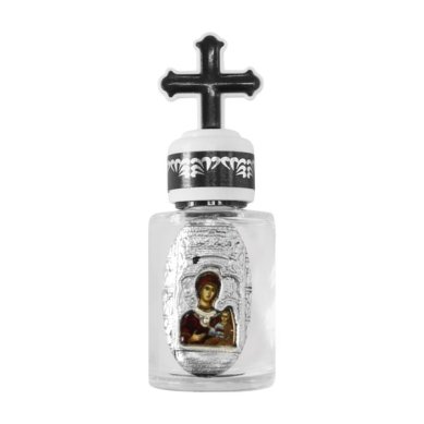Утварь и подарки Сосуд для Святой воды и елея с иконой «Одигитрия», 16 мл