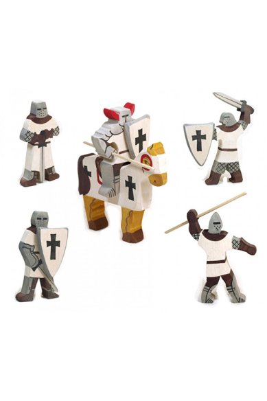 Утварь и подарки Деревянная игрушка «Крестоносцы (рыцари)»