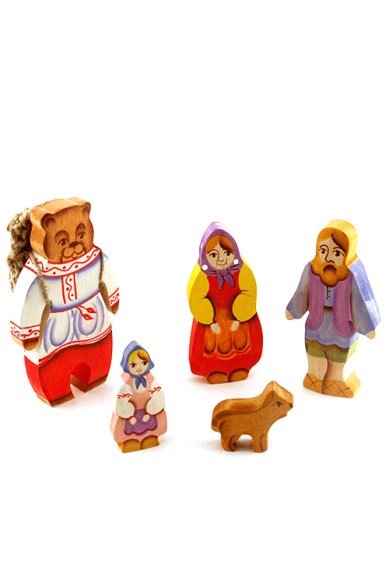 Утварь и подарки Деревянная игрушка «Маша и медведь»