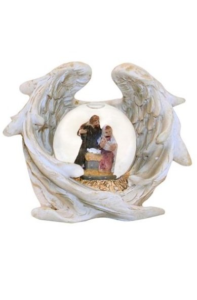 Утварь и подарки Рождественский вертеп «Святое семейство» (стеклянный шар)