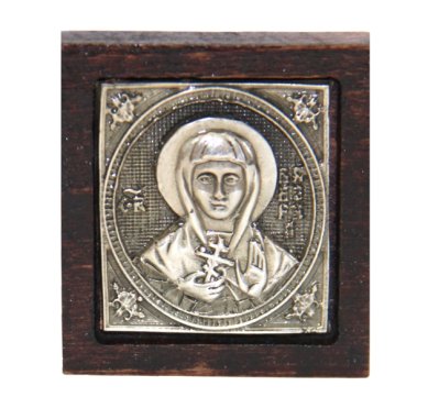 Иконы Валерия мученица икона ручной работы для автомобиля (3,5 х 4 см)