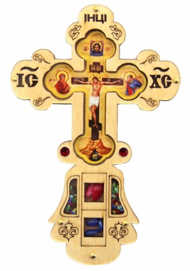 Иконы Подвеска деревянная «Крест»