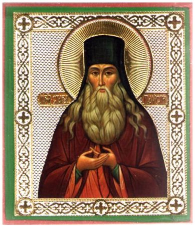 Иконы Паисий Величковский преподобный икона на дереве (6х7 см, Тиль)