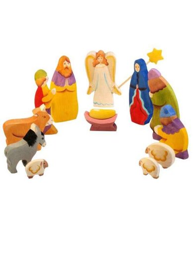 Утварь и подарки Деревянная игрушка «Рождество с пастухами»
