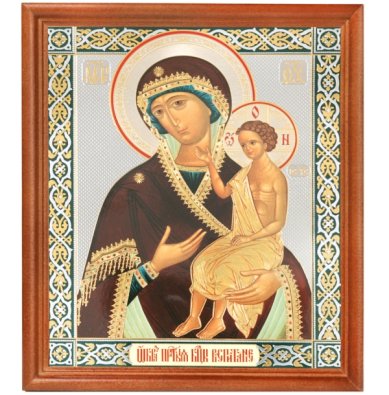 Иконы Воспитание икона Божией Матери (20 х 24 см, Софрино)