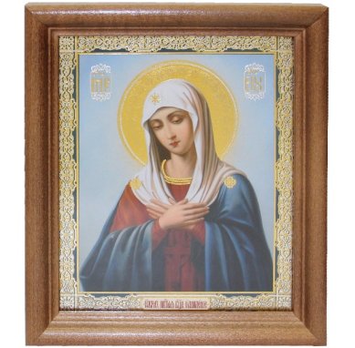 Иконы Умиление икона Божией Матери (13 х 16 см, Софрино)