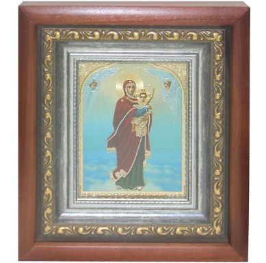 Иконы Благодатное Небо икона Божией Матери (17 х 19,5 см)