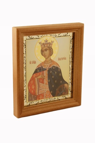 Иконы Екатерина мученица икона (13 х 16 см, Софрино)