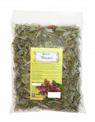 Натуральные товары Травяной чай «Шалфей» (60 г)
