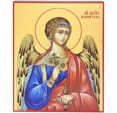 Иконы Ангел Хранитель икона (12,7 х 15,8 см)
