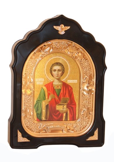Иконы Пантелеимон целитель икона (20,5 х 27 см)
