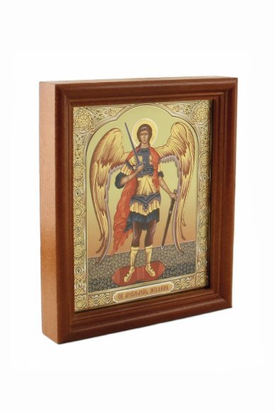 Иконы Михаил Архангел икона (13 х 16 см, Софрино)