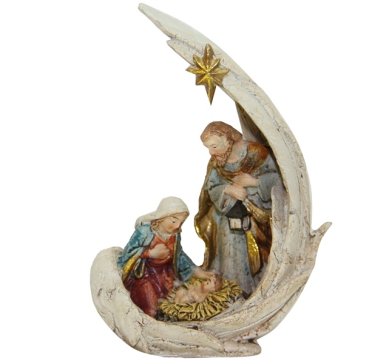 Утварь и подарки Рождественская композиция «Святое Семейство» (высота 12,5 см)