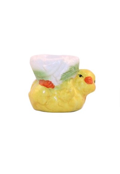 Утварь и подарки Подставка пасхальная «Цыпленок» на 1 яйцо (керамика)