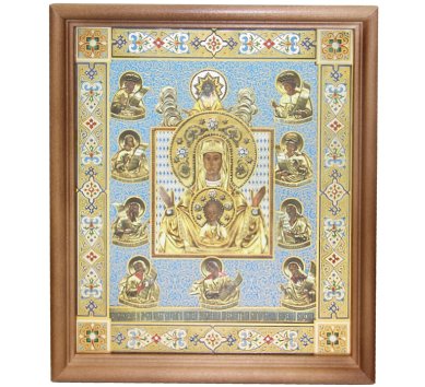 Иконы Знамение Курская-Коренная икона Божией Матери (20 х 24 см)