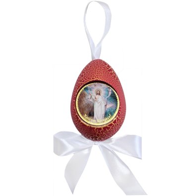 Утварь и подарки Пасхальная подвеска яйцо «Христос Воскресе!»