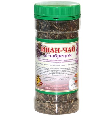 Натуральные товары Травяной чай «Иван-чай с чабрецом» (100 г)