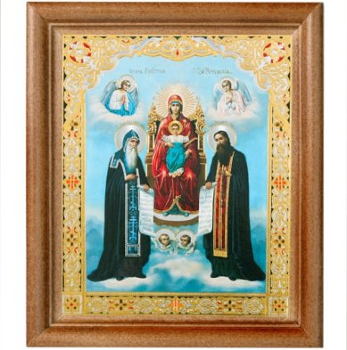 Иконы Киево-Печерская икона Божией Матери (13 х 16 см, Софрино)