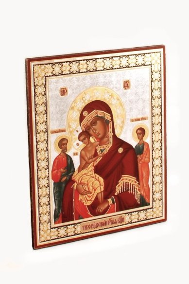 Иконы Трех радостей икона Божией Матери на оргалите (11 х 13 см, Софрино)