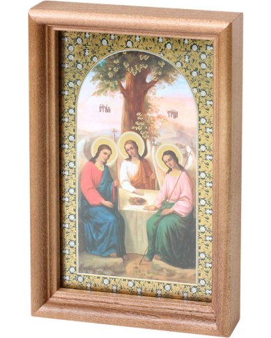 Иконы Троица, икона 13 х 19 см