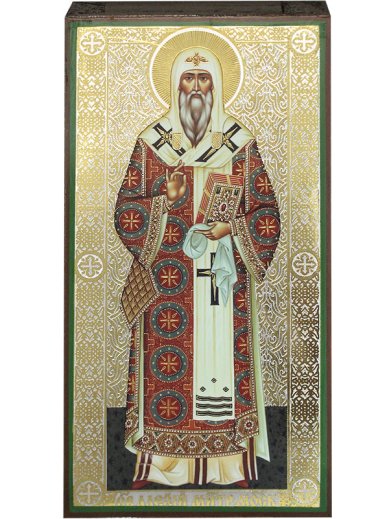 Иконы Святой Алексий митрополит Московский, икона (13 х 25 см)