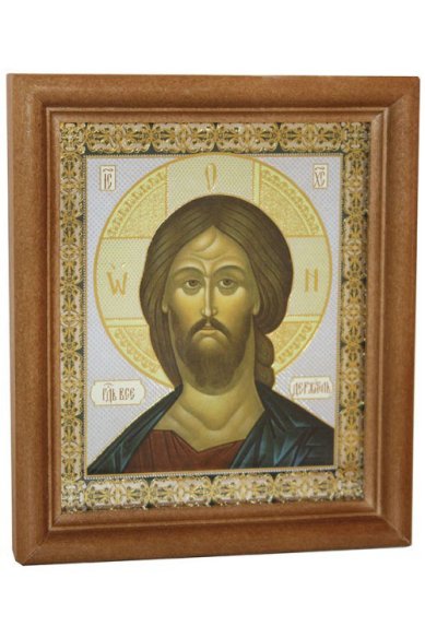 Иконы Спаситель икона под стеклом (13 х 16 см, Софрино)