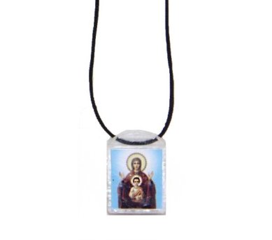 Утварь и подарки Ладанка-образок «Знамение БМ»  (пластик)