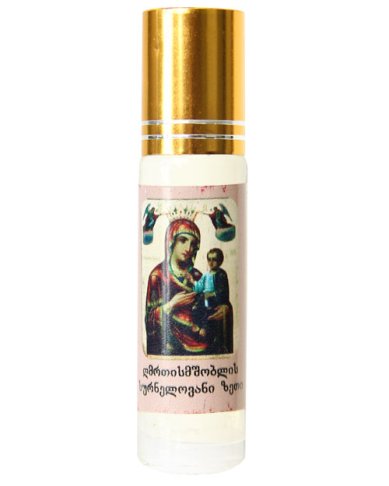 Утварь и подарки Благовонное миро от чудотворной иконы Иверской Божьей Матери монастыря Самтавро, 20 мл