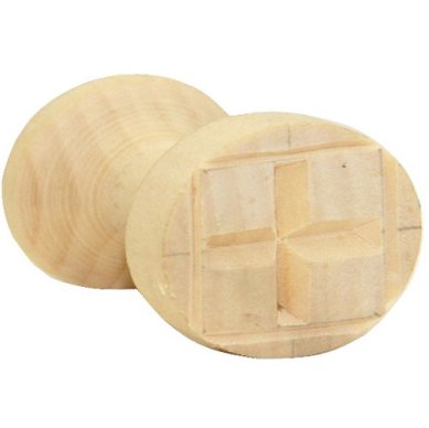 Утварь и подарки Печать для просфор «Агничная» деревянная (диаметр 3 см)