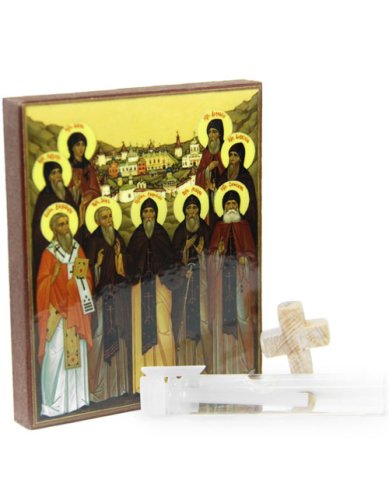 Утварь и подарки Набор со святым маслом, Собор Псково-Печерских святых