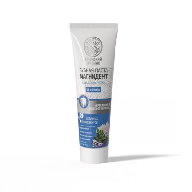 Натуральные товары Зубная паста «Крымский травник» (магнидент, 100 мл)
