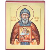 Иконы Арсений Коневский преподобный икона на дереве (12,5 х 16 см)
