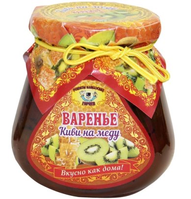 Натуральные товары Варенье «Киви на меду» (290 г)