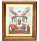 Иконы Семистолпная икона Божией Матери (13 х 16 см, Софрино)