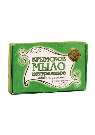 Натуральные товары Мыло крымское натуральное «Чайное дерево» (45 г)