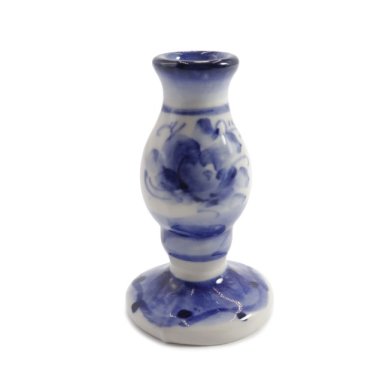 Утварь и подарки Подсвечник с росписью под гжель