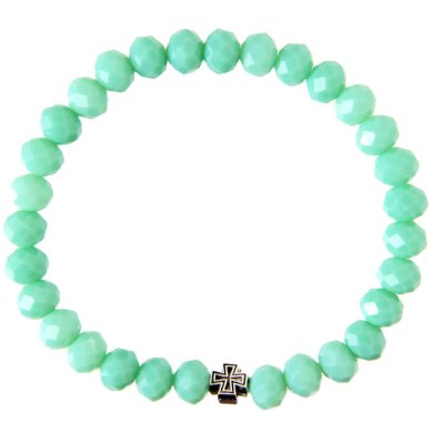 Утварь и подарки Четки-браслет 30 зерен из камня кварц