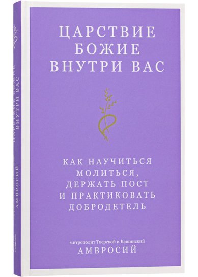 Книги Царствие Божие внутри вас. Как научиться молиться, держать пост и практиковать добродетель