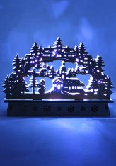 Утварь и подарки Рождественская композиция «Зимний вечер» (светильник)