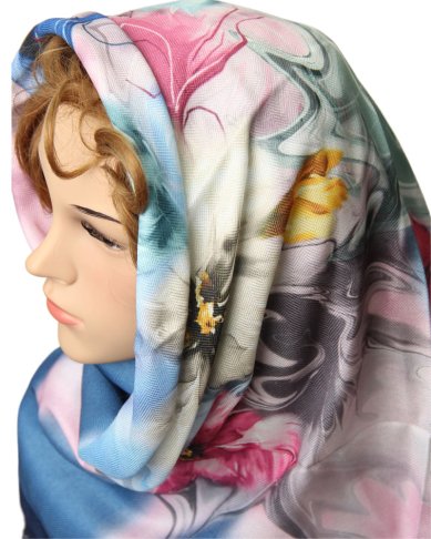 Утварь и подарки Платок (80% шерсть, 20% вискоза, 100 х 100 см)