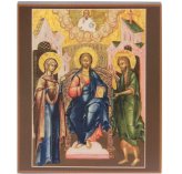 Иконы Деисус икона (10 х 12 см)