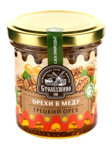 Натуральные товары Орехи в меду. Грецкие, 160 г
