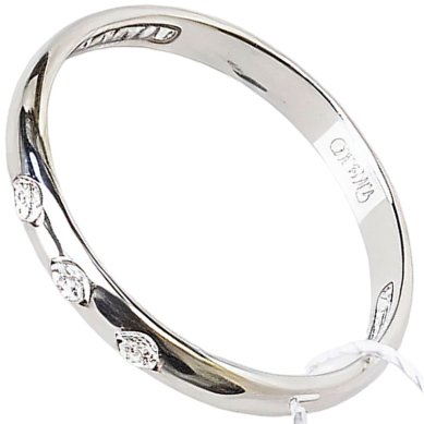 Ювелирные изделия Кольцо из серебра, вставка фианит, 18 размер