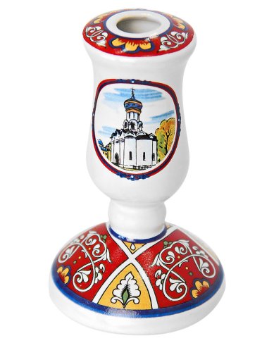 Утварь и подарки Подсвечник керамический «Спаси и сохрани» 